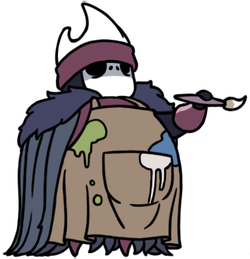 Sheo - Hollow Knight Nailmaster Sheo (371x385), Png Download