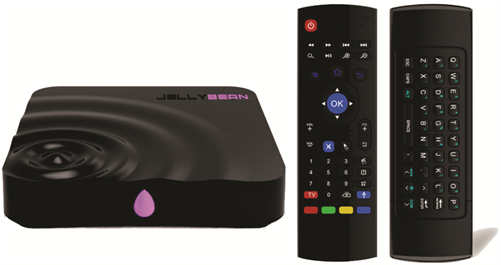 Jellybean Tv System - Venztech Vz-rk-1 Basic Airmouse/keyboard Remote Control (500x500), Png Download