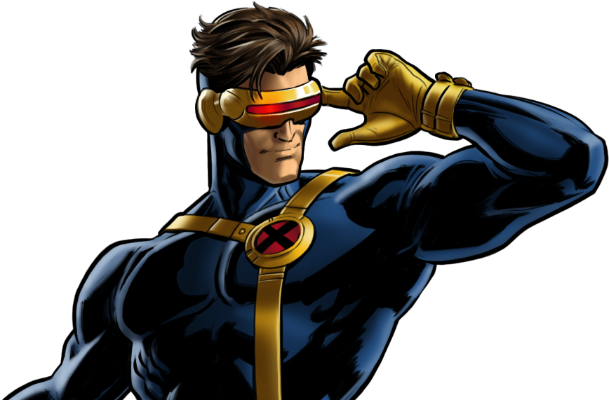 Cíclope X Men Comic (1086x570), Png Download