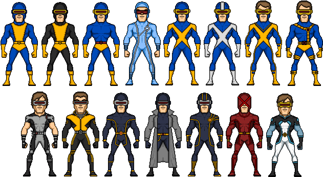 View Samegoogleiqdbsaucenao Cyclops 8 , - Cyclops All Costumes (641x356), Png Download
