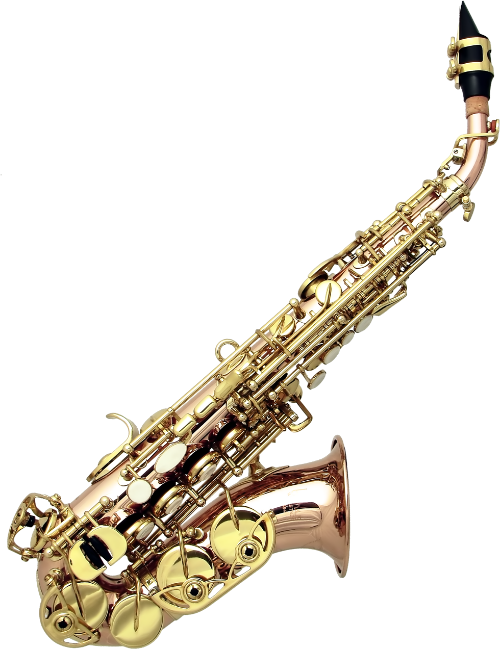 Yamaha Curved Soprano Saxophone (1000x1288), Png Download
