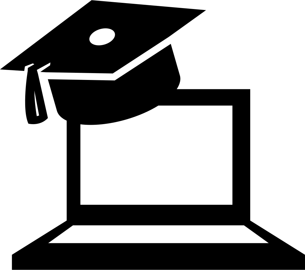 Online Graduation Comments - Online Student Icon (980x868), Png Download