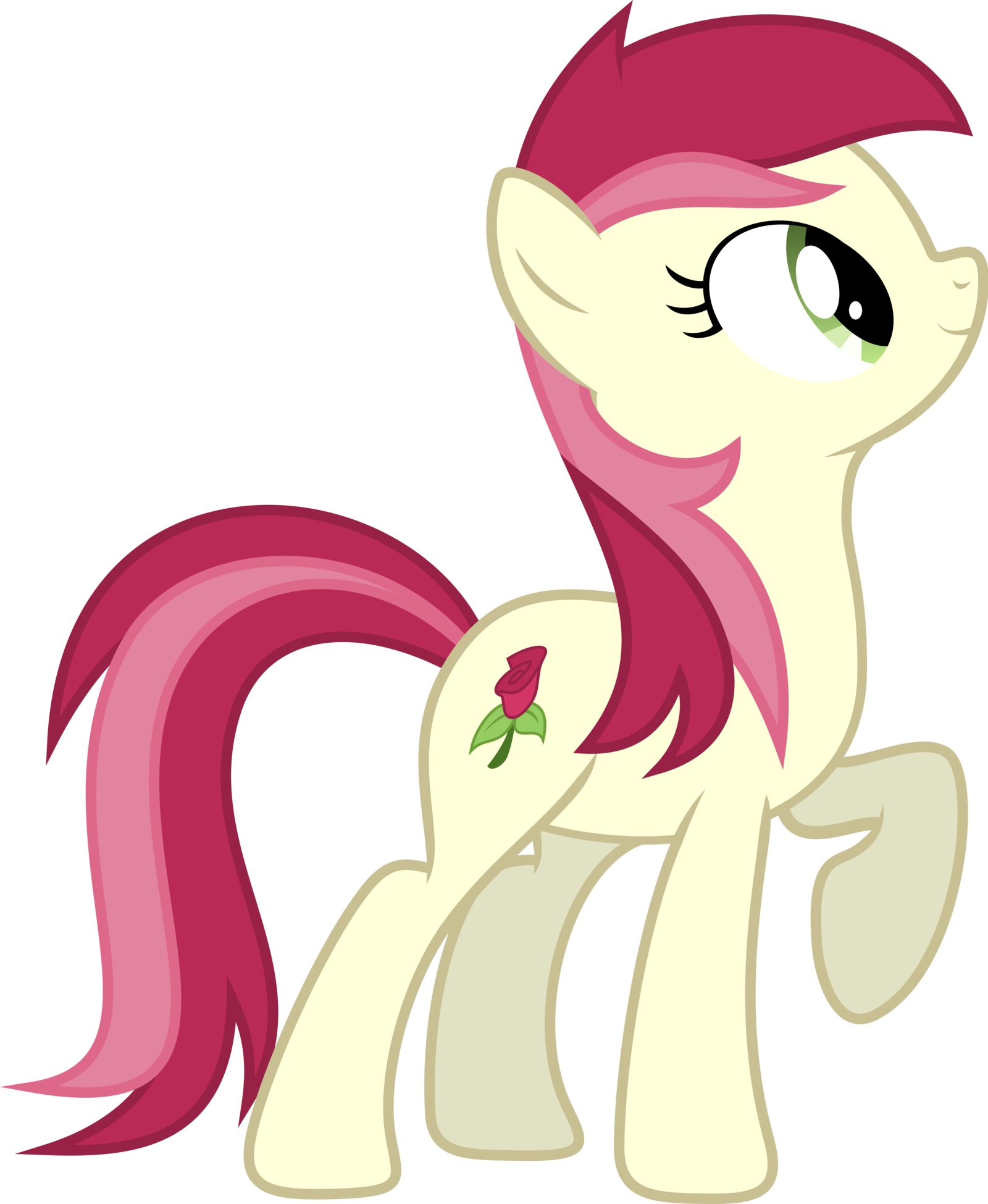 It Shows, Your Drawings Have Like A Missing Link Between - My Little Pony Roseluck Dress (1600x1950), Png Download