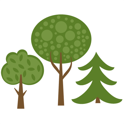 Set Of Trees Svg Cutting Files For Scrapbooking Tree - Tree (432x432), Png Download