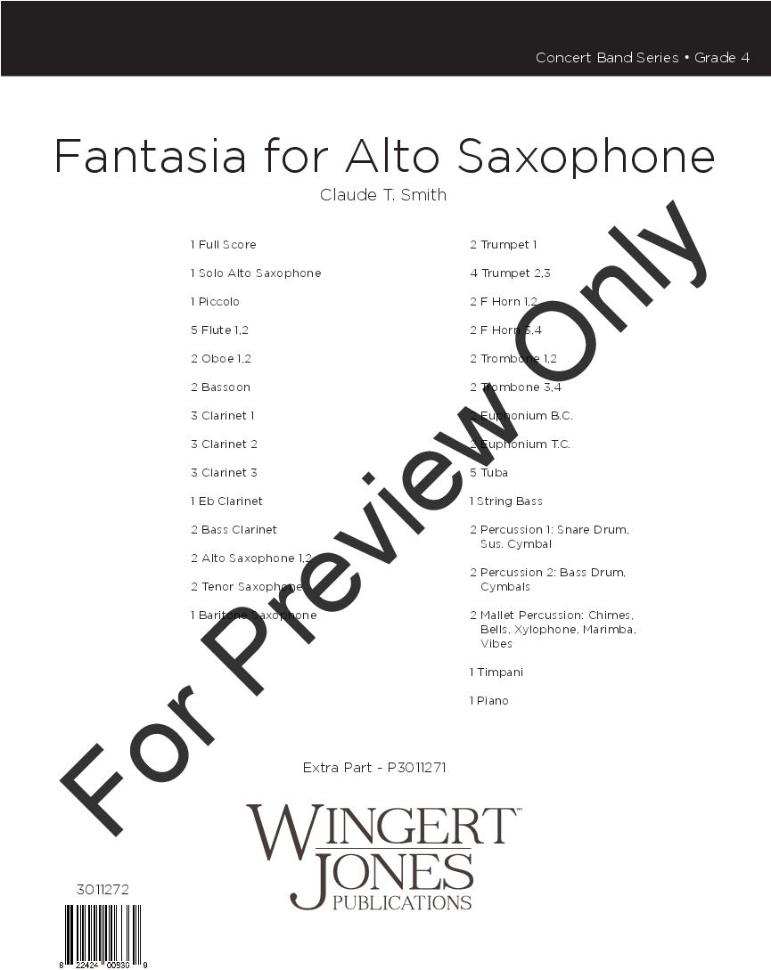 Fantasia For Alto Saxophone Thumbnail Fantasia For - Abandoned Funhouse Sheet Music (864x1152), Png Download