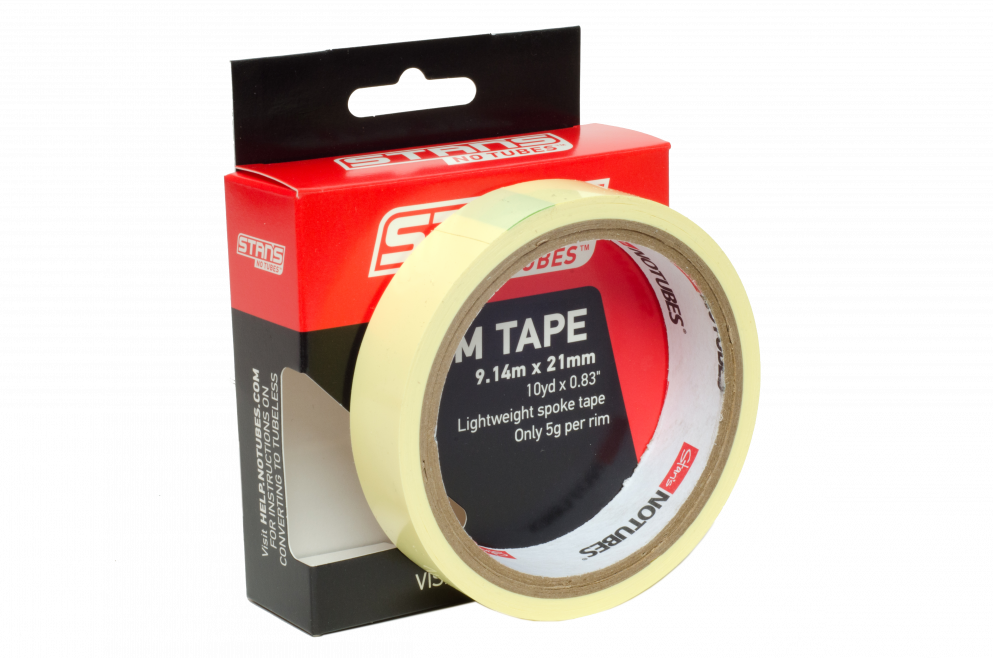 Stan's Rim Tape, 10yd X 21mm - Stan's Notubes Yellow Rim Tape (27mm Width) (993x658), Png Download