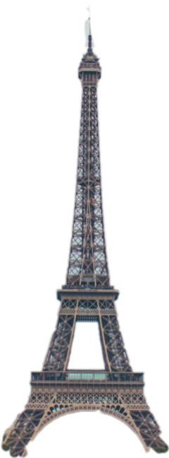 Eiffel Freetoedit - Eiffel Tower (240x648), Png Download