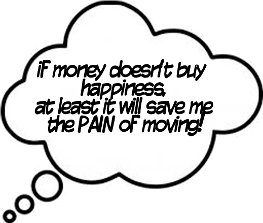 Seattle Moving Company Furniture Piano Movers In Bellevue - Thinking Balloon (1190x540), Png Download