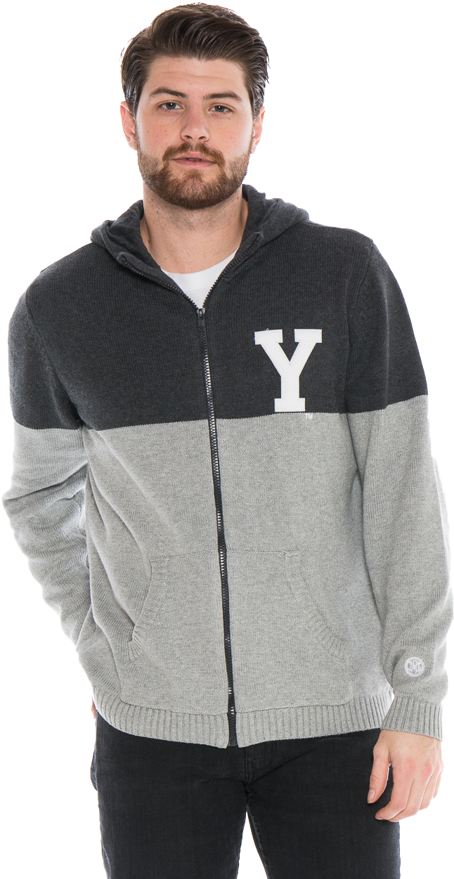 Brigham Young University Men's Color Block Zip - Brigham Young University (853x1279), Png Download