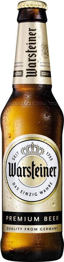 Pale Pilsner Beer - Warsteiner Beer (400x853), Png Download