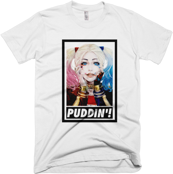 Harley Quinn Puddin Tshirt - Puddin Harley Quinn Shirt (600x600), Png Download