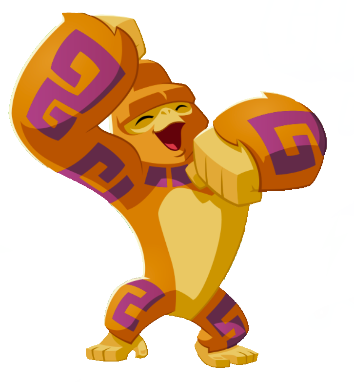 Gorilla-0 - Animal Jam Play Wild Gorilla (726x783), Png Download