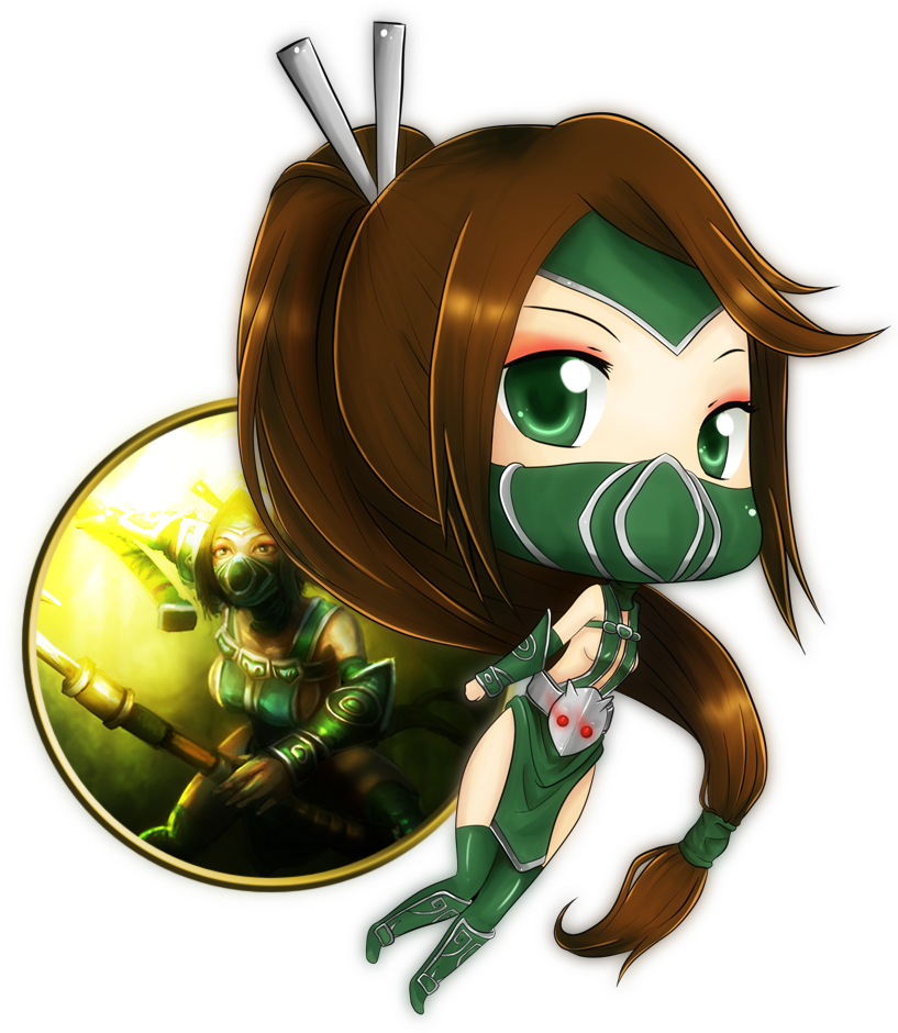 Chibi Iron Fist And Deadpool By Itzeldrag108 On Deviantart - Chibi League Of Legends Girls (857x965), Png Download