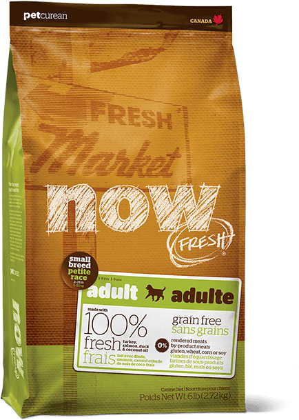 Grain Free Small Breed Adult Recipe - Now Fresh Small Breed Dog Food (470x610), Png Download