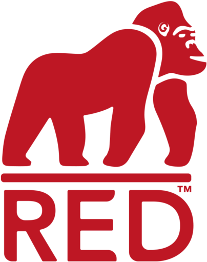 Menu Red Gorilla Usa - Red Gorilla Tub (410x514), Png Download