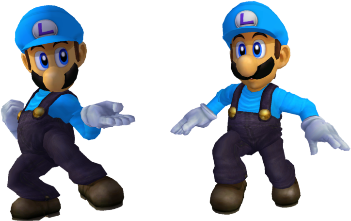 Luigi Clip Art - Luigi Melee (1024x576), Png Download