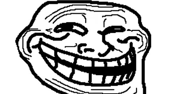 Karakter Rage Dan Meme Face ~ Lunar-pro Sebuah Blog - Troll Face Base (600x315), Png Download