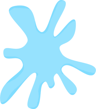 Splash Of Water - My Cute Graphics Pool (327x372), Png Download