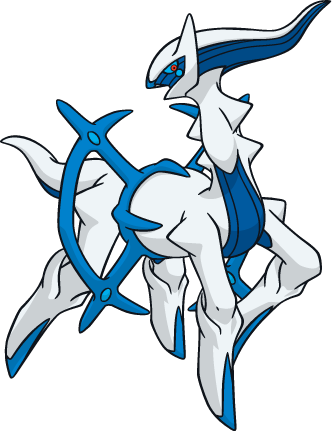 Arceus Splash Dw - Pokemon Arceus Water (332x431), Png Download