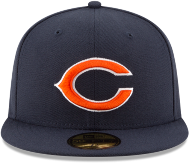 New Era Nfl Chicago Bears Basic 59fifty Navy Fitted - Chicago Bears (1024x670), Png Download