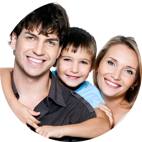 3 Family Portrait Studio Poses (498x498), Png Download