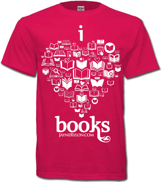 I Heart Books Hot Pink 4xl - Read Books Shirt Book Reading Lover Shirt (600x600), Png Download