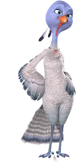 Free Birds Movie Png (355x600), Png Download