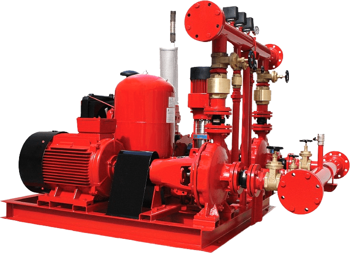 Standard Pump For Fire Fighting (716x518), Png Download