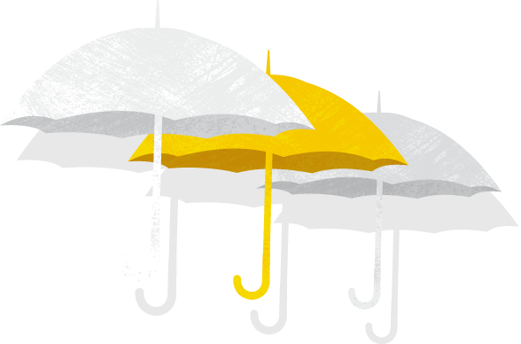 Umbrellas - Umbrella (588x388), Png Download