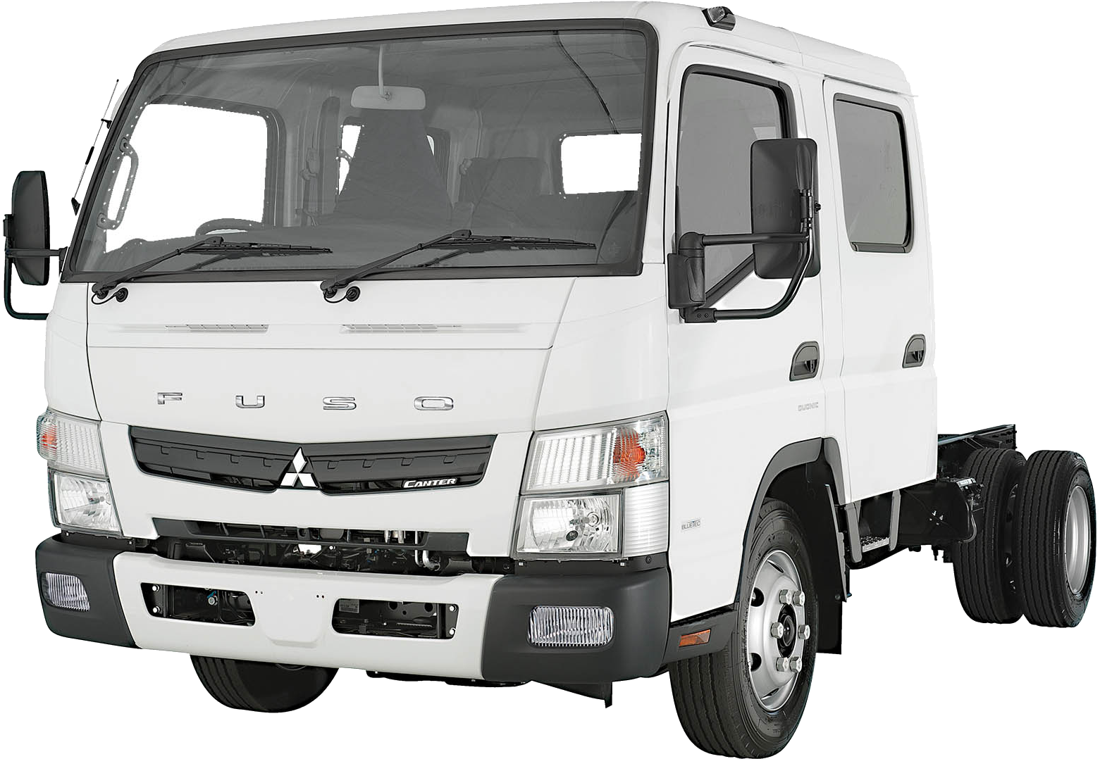 Canter Crew Cab - Mitsubishi Canter Big Std Hi Cab Wide (1593x1381), Png Download