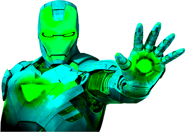 Black And Yellow Iron Man Suit 24 Desktop Background - Iron Man Green Suit (791x561), Png Download
