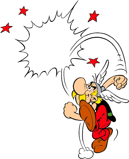 They Are Meant Strictly For Non Profit Use - Astérix Obélix Png (550x690), Png Download