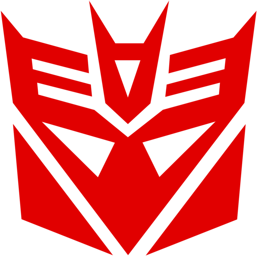 Transformers Shattered Glass - Decepticon Logo (894x894), Png Download