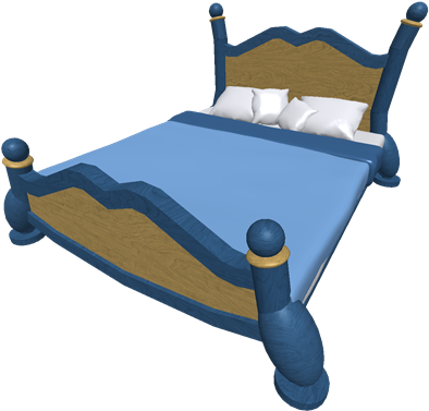 Fancy Bed - Fancy Bed Transparent (420x420), Png Download