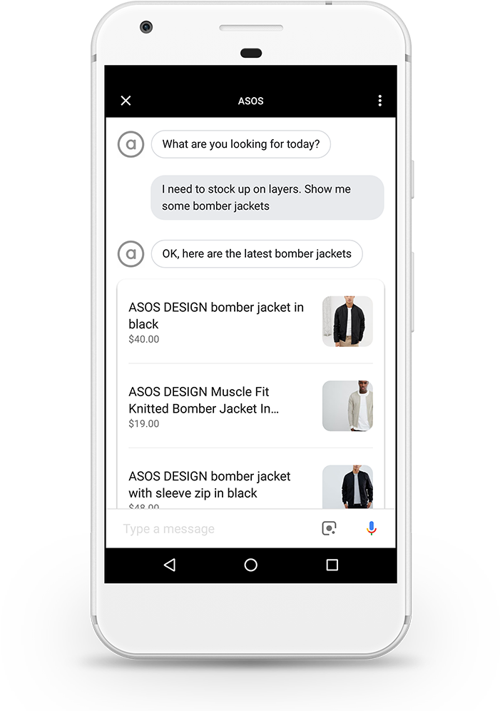 Asos Customers Can Now Shop Using Their Voice Via Google - Asos Google Assistant (700x1040), Png Download