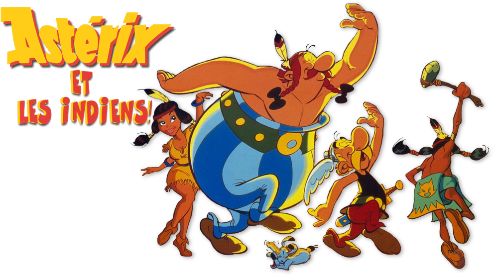 Asterix Conquers America Image - Asterix Conquers America 1080p (1000x562), Png Download