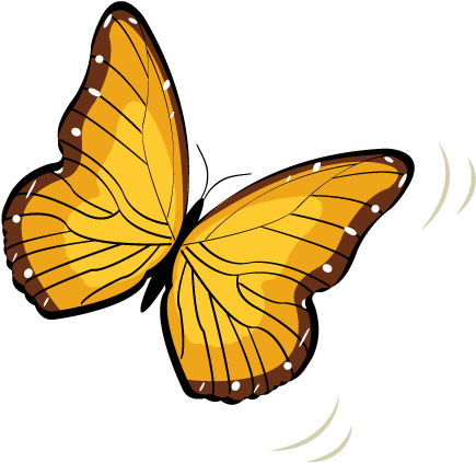 Butterfly - Cafepress Butterfly And Daisy Full/queen Duvet Cover (612x792), Png Download