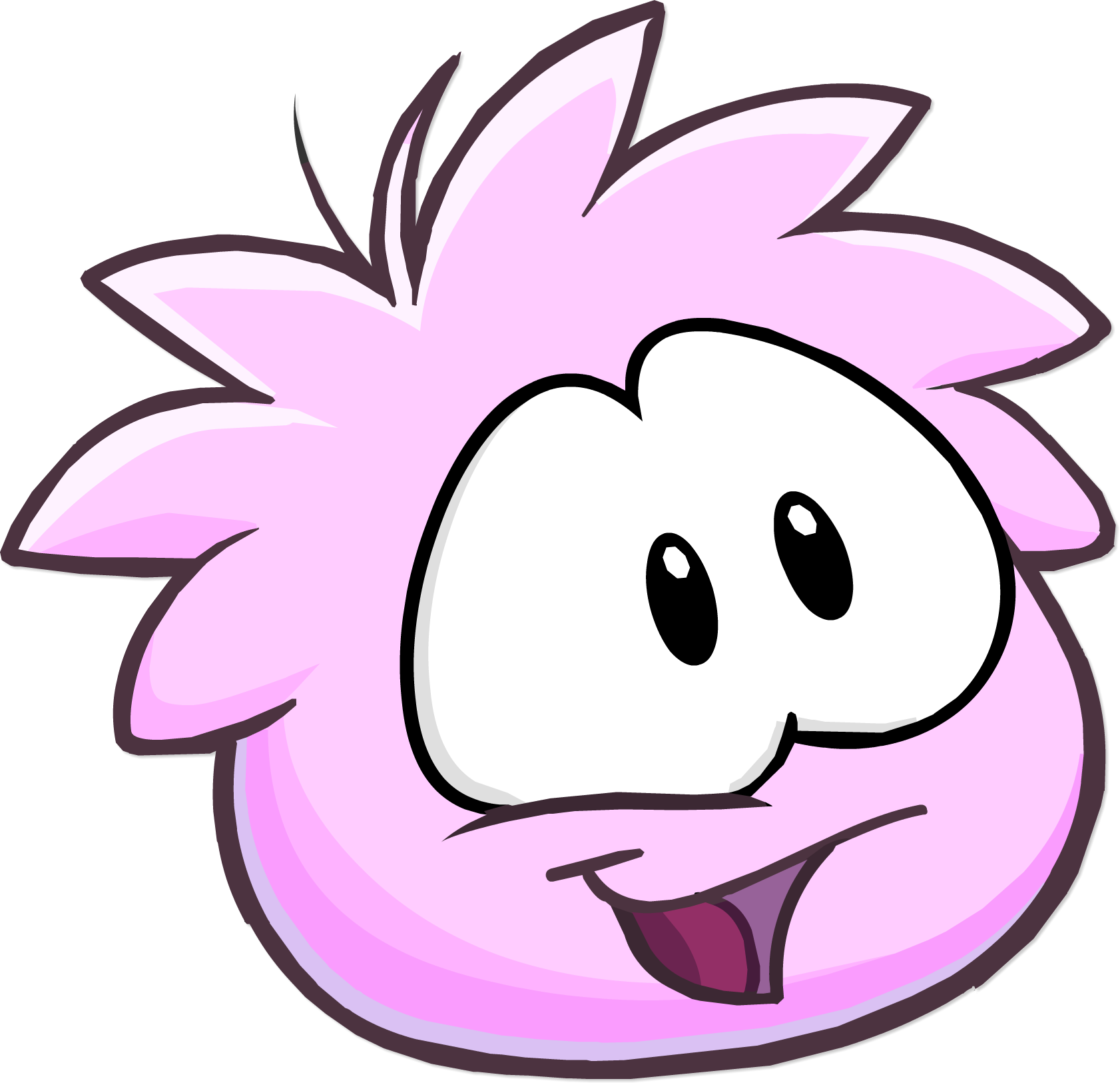 Operation Puffle Post Game Interface Puffe Image Pink - Club Penguin Pink Puffle (1682x1625), Png Download