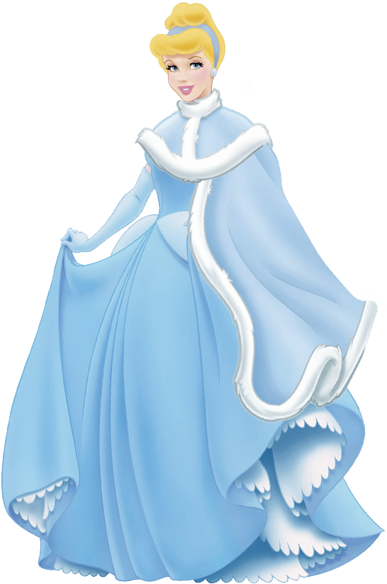 Cinderella - Cinderella Ball Gown Cartoon (590x845), Png Download