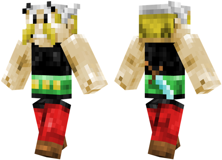 Asterix - Minecraft (804x576), Png Download