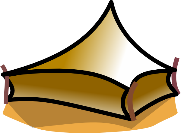 Tent 2 - Tent Clip Art (600x443), Png Download