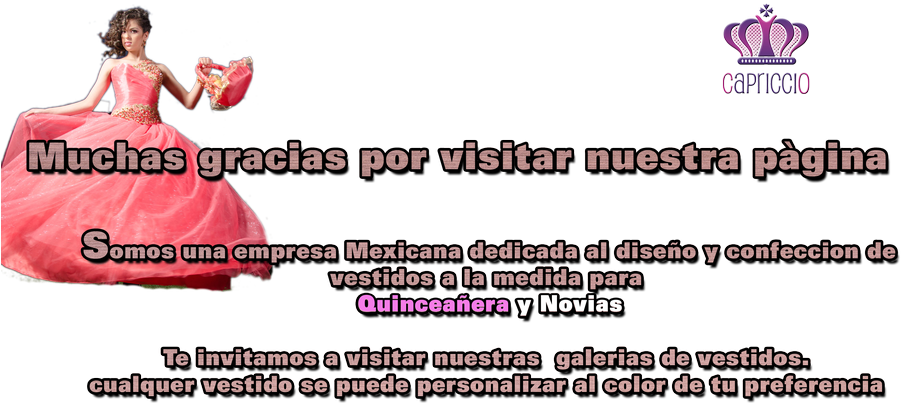 Capriccio, Quinceañera, Vestidos De 15 Años, Xv, Vestidos - Guadalajara (942x427), Png Download