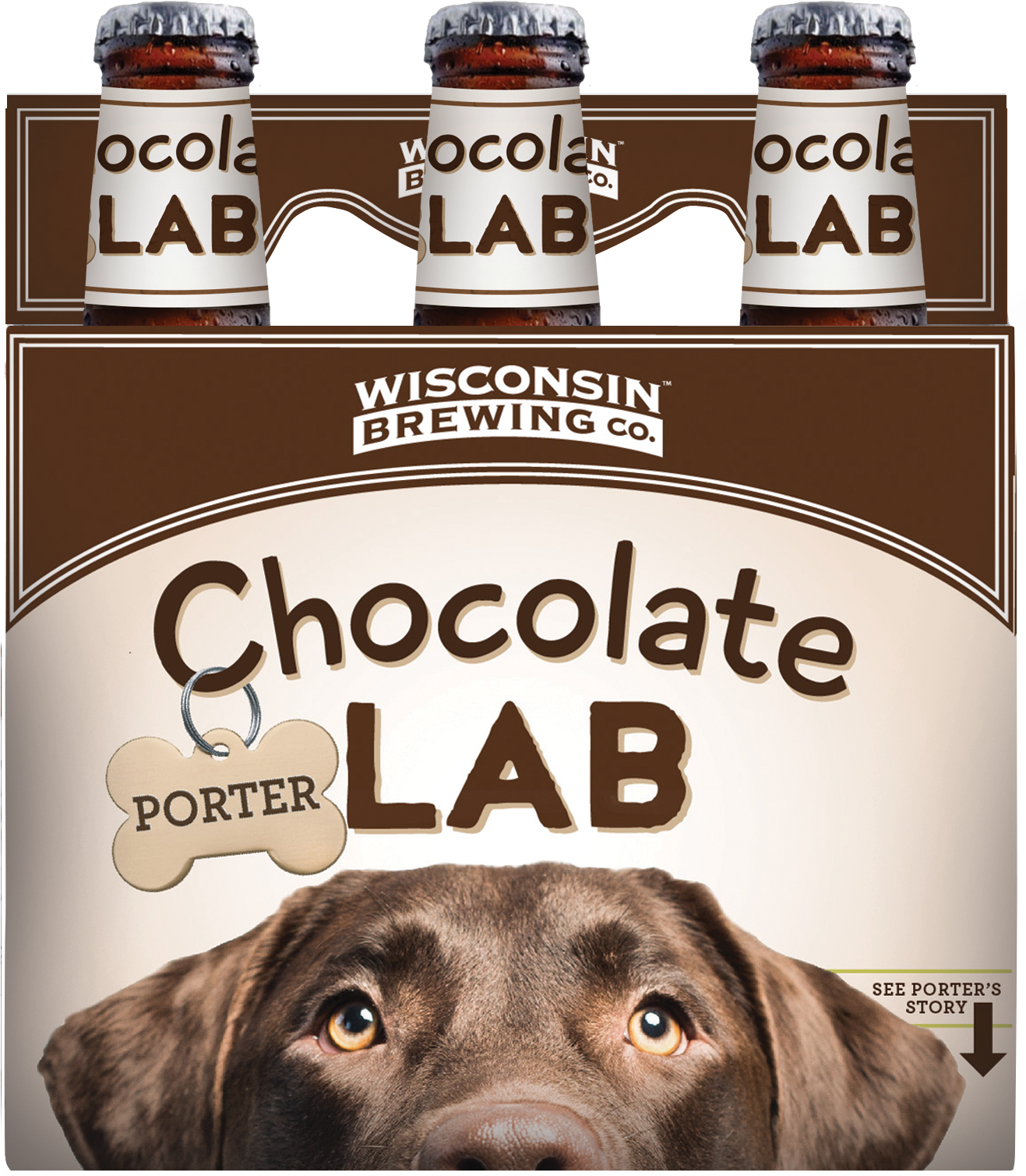 We Think You'll Agree, This Is A Beer Worth Fetching - Chocolate Lab Beer (1316x1528), Png Download