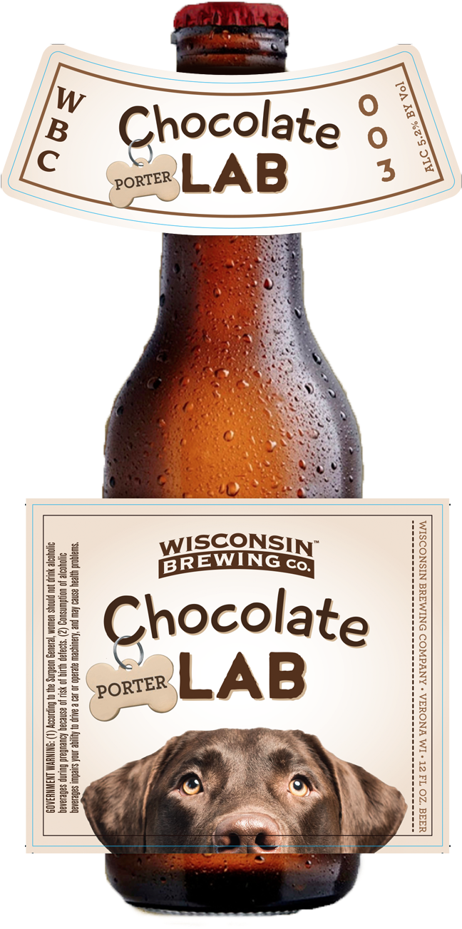 Chocolate Lab - Chocolate Lab Porter (701x1413), Png Download
