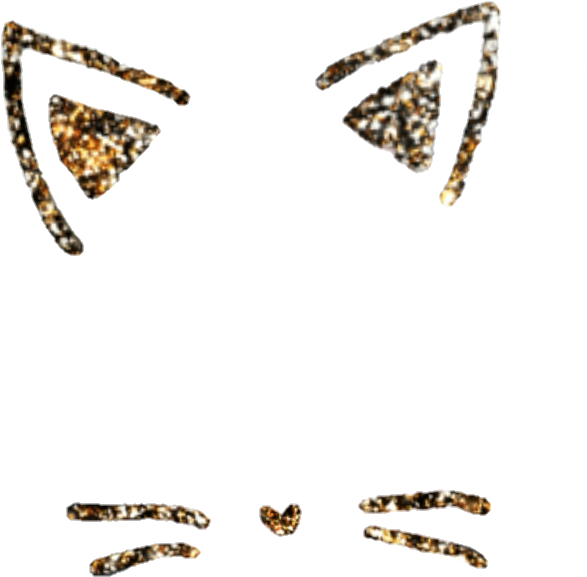 Ears Cat Catears Kitty Kittyears Kitten Kittenears (621x624), Png Download