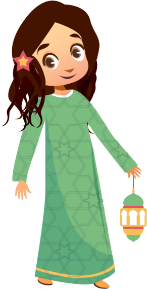 Eid Girl Design Element Eid Mubarak Calligraphy Islam Full Size Png Download Seekpng