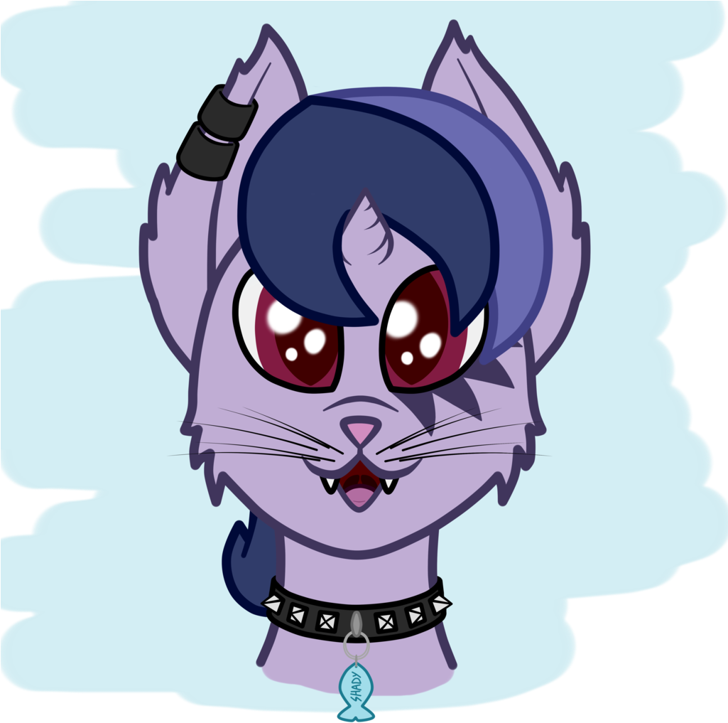 Lucky Night, Cat Ears, Chibi, Cute, Looking At You, - Artist (1024x1024), Png Download