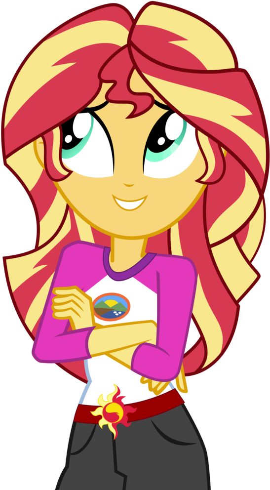 Collection Of Free Vector Arms Cartoon Girl - Equestria Girls Nufe (791x1024), Png Download