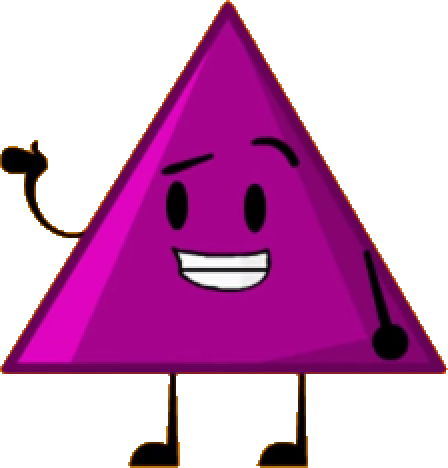 Indigo Triangle - Bfdi Pentagon (448x468), Png Download