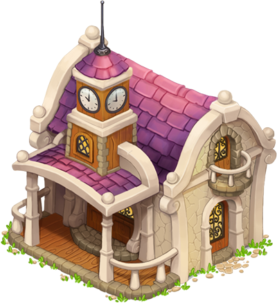 Building Concept On Behance - Illustration (400x438), Png Download